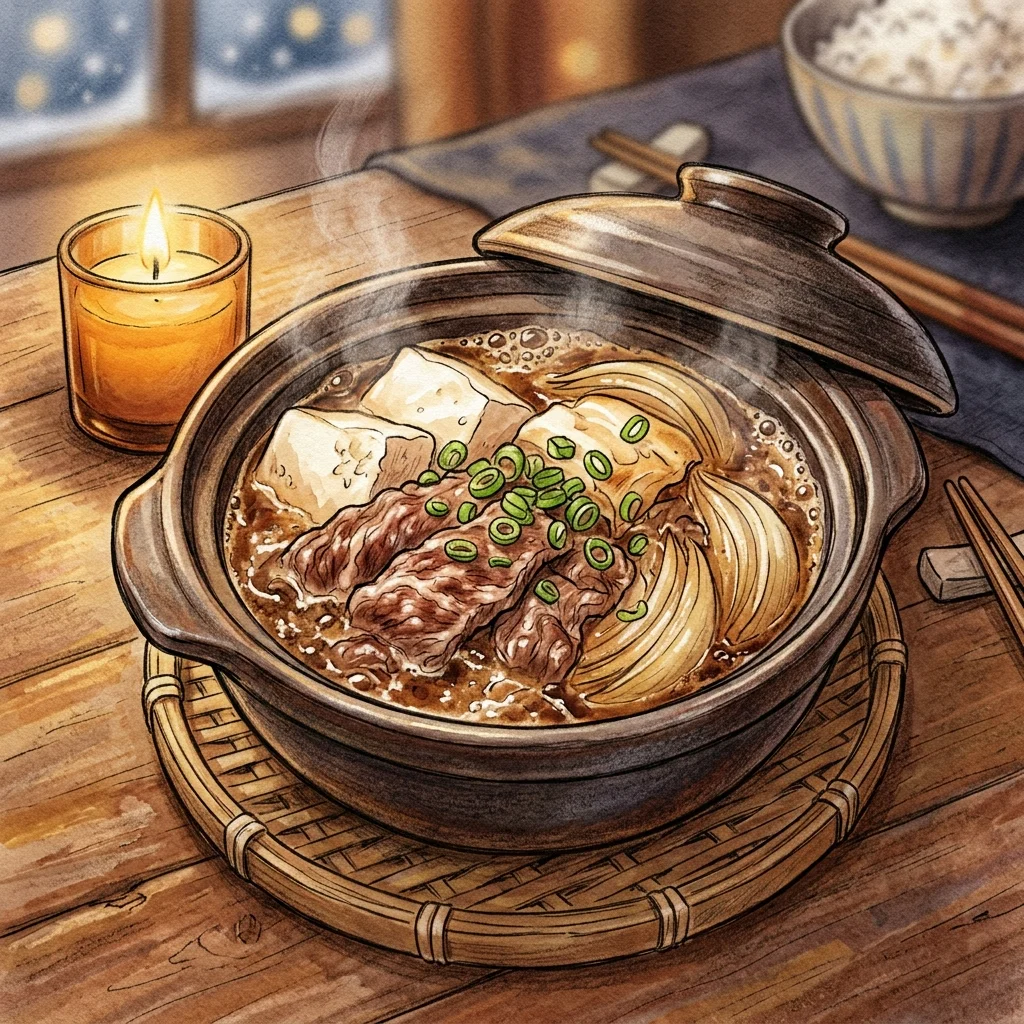 牛肉豆腐燉煮成品圖