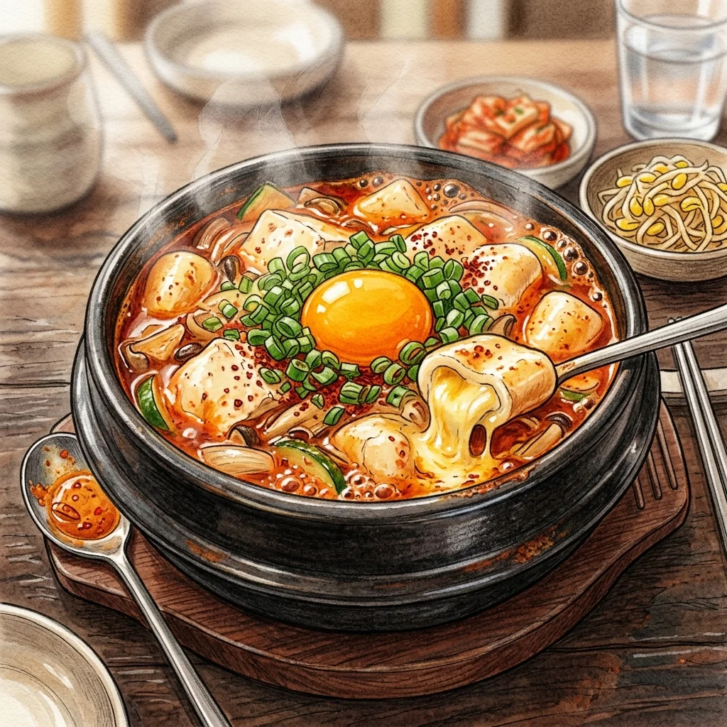 起司嫩豆腐煲成品圖